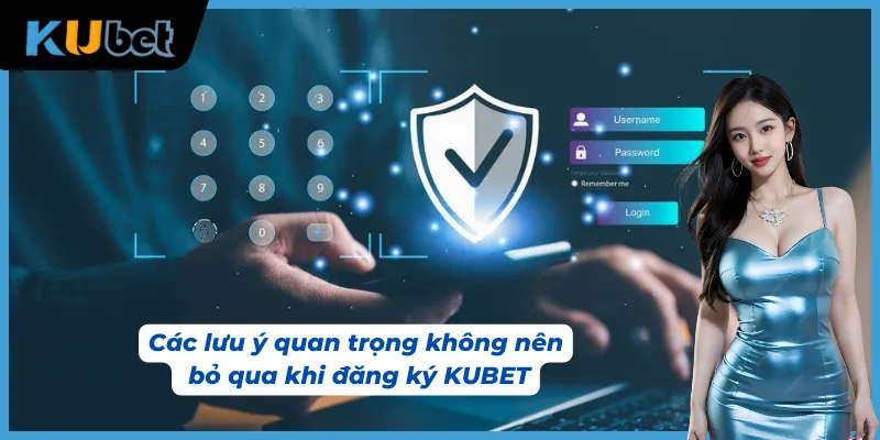 Các điểm cần chú ý khi thực hiện tạo account cược